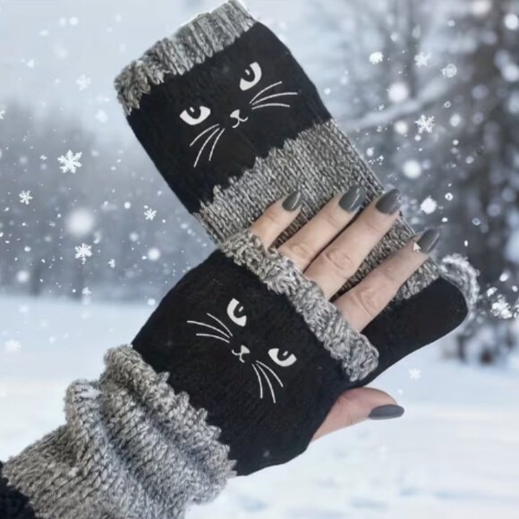 NWT Knit Fingerless Gloves Buyers Choice - Picture 1 of 3